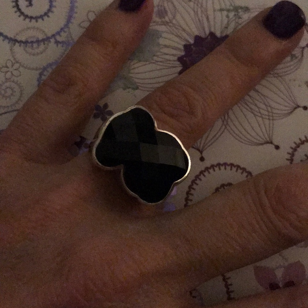TOUS Black Onyx Ring